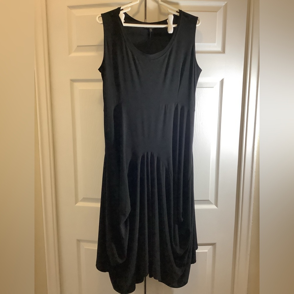 Picadilly Fashion Black Midi Dress